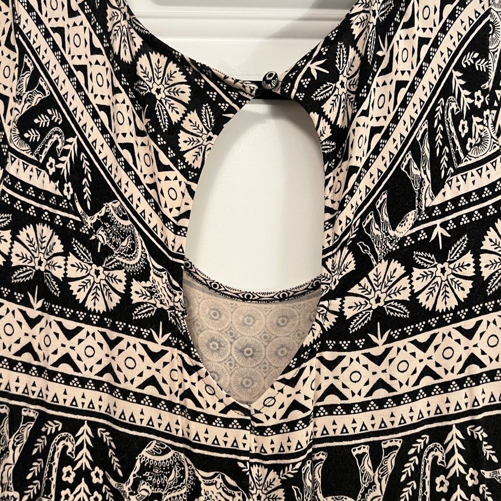 Torrid Elephant Print Keyhole Dress - Picture 3 of 6